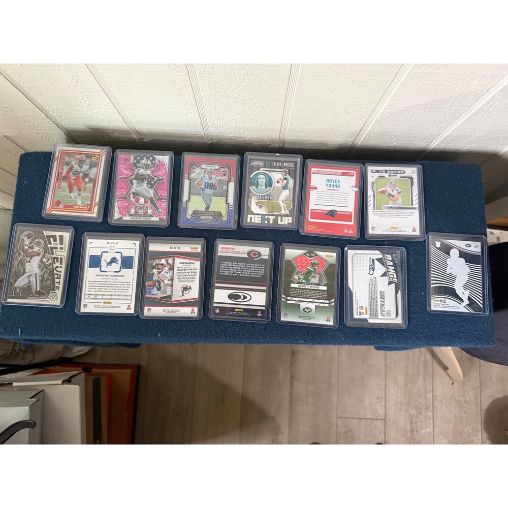 Panini NFL Football Card lot in Inserts- 13 PCs